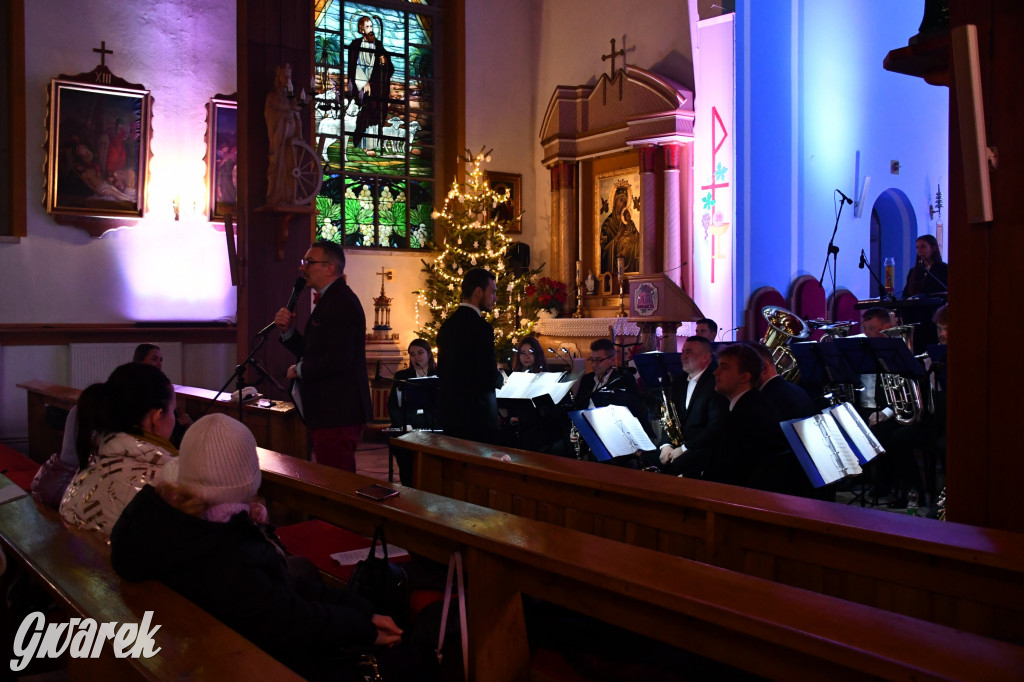 Noworoczny koncert orkiestry dętej w Żyglinie