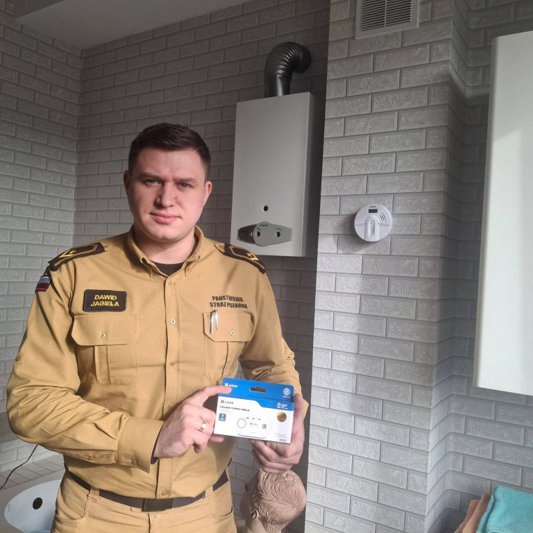 Alarmy czujek czadu, to się mogło fatalnie skończyć