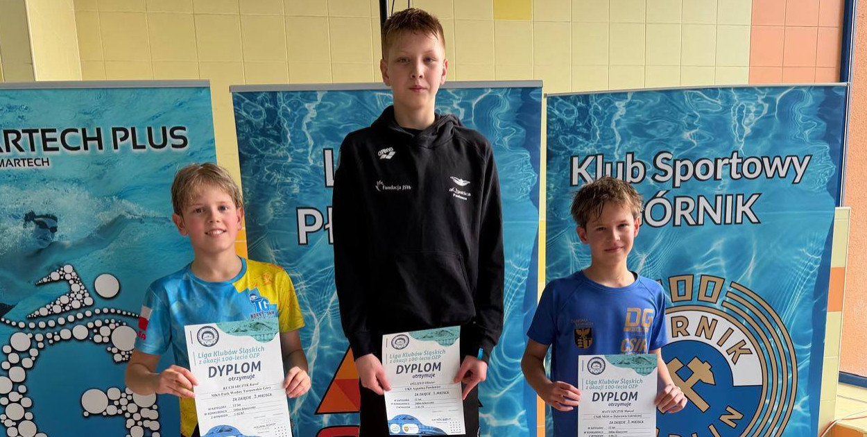 MKS Park Wodny Tarnowskie Góry z medalami