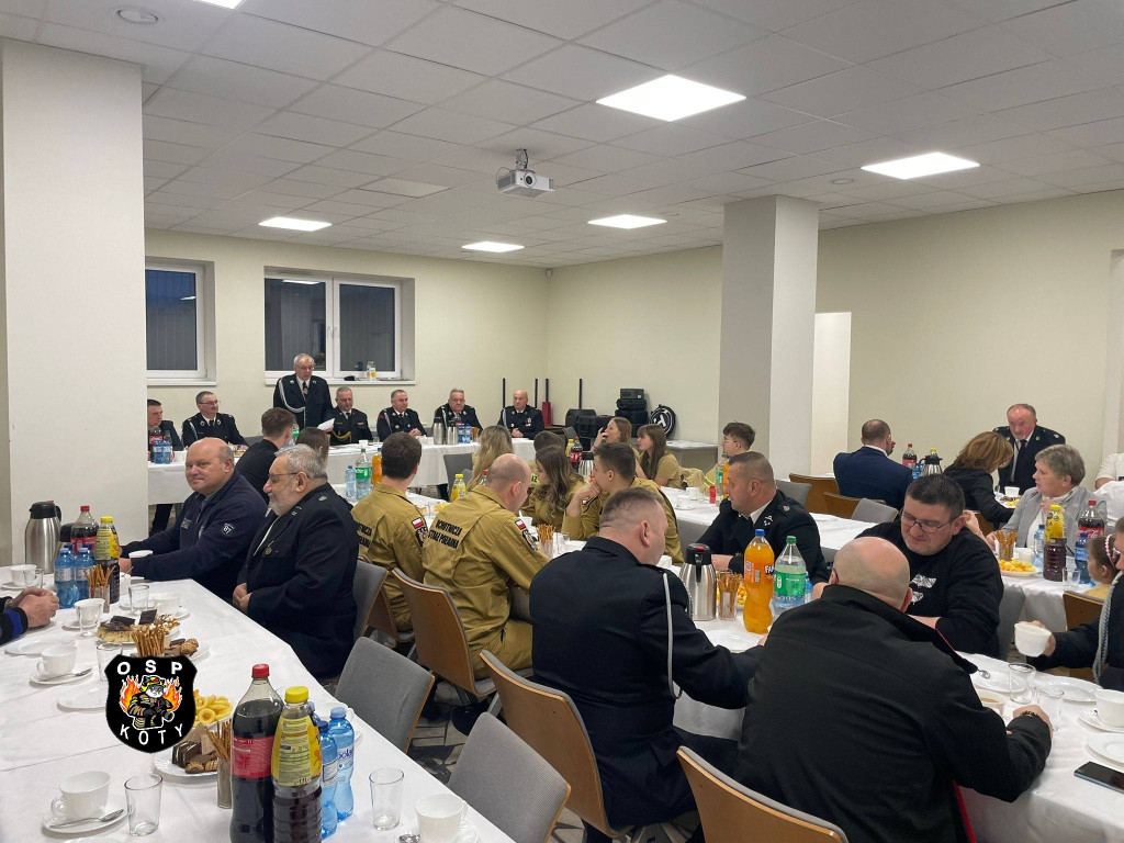 OSP Koty. Nowy zarząd wybrany jednogłośnie