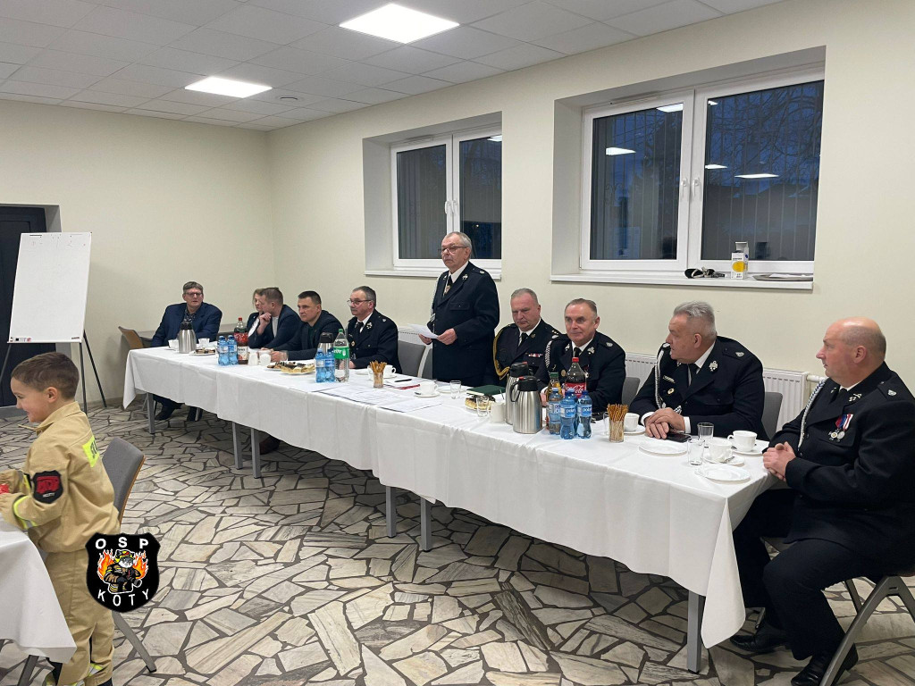 OSP Koty. Nowy zarząd wybrany jednogłośnie