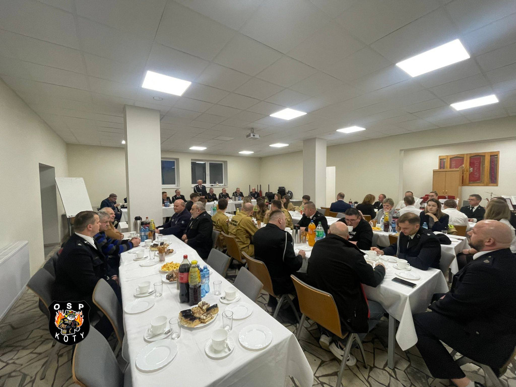 OSP Koty. Nowy zarząd wybrany jednogłośnie