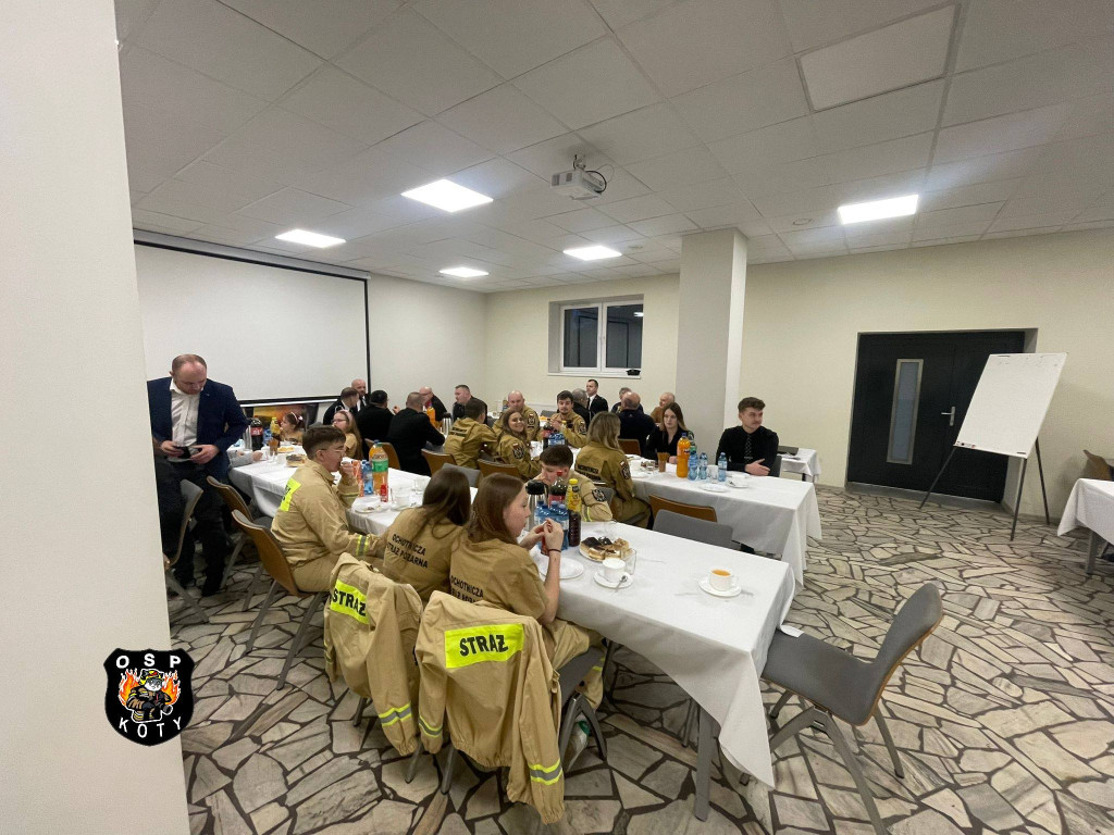 OSP Koty. Nowy zarząd wybrany jednogłośnie
