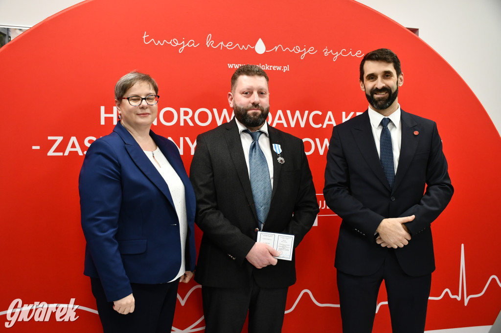 Nowe centrum i siódemka odznaczonych krwiodawców