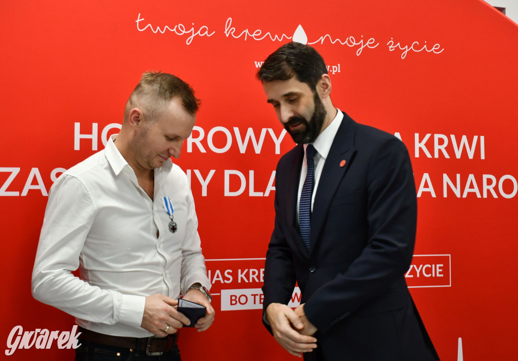 Nowe centrum i siódemka odznaczonych krwiodawców