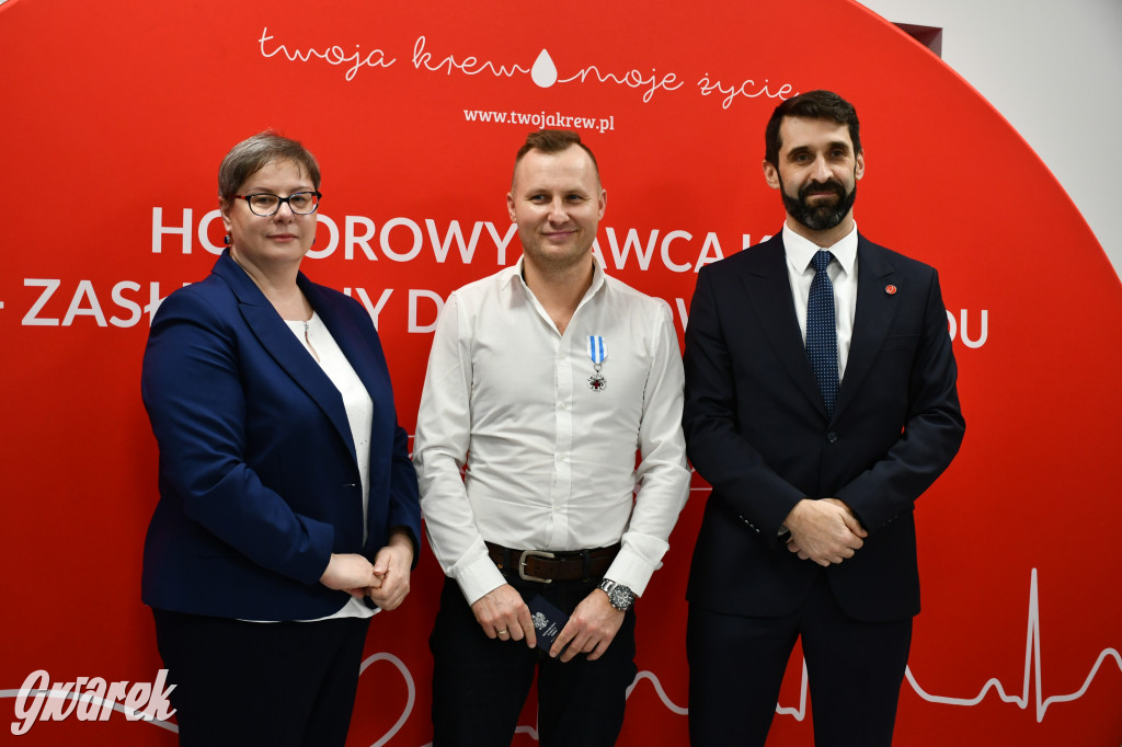 Nowe centrum i siódemka odznaczonych krwiodawców