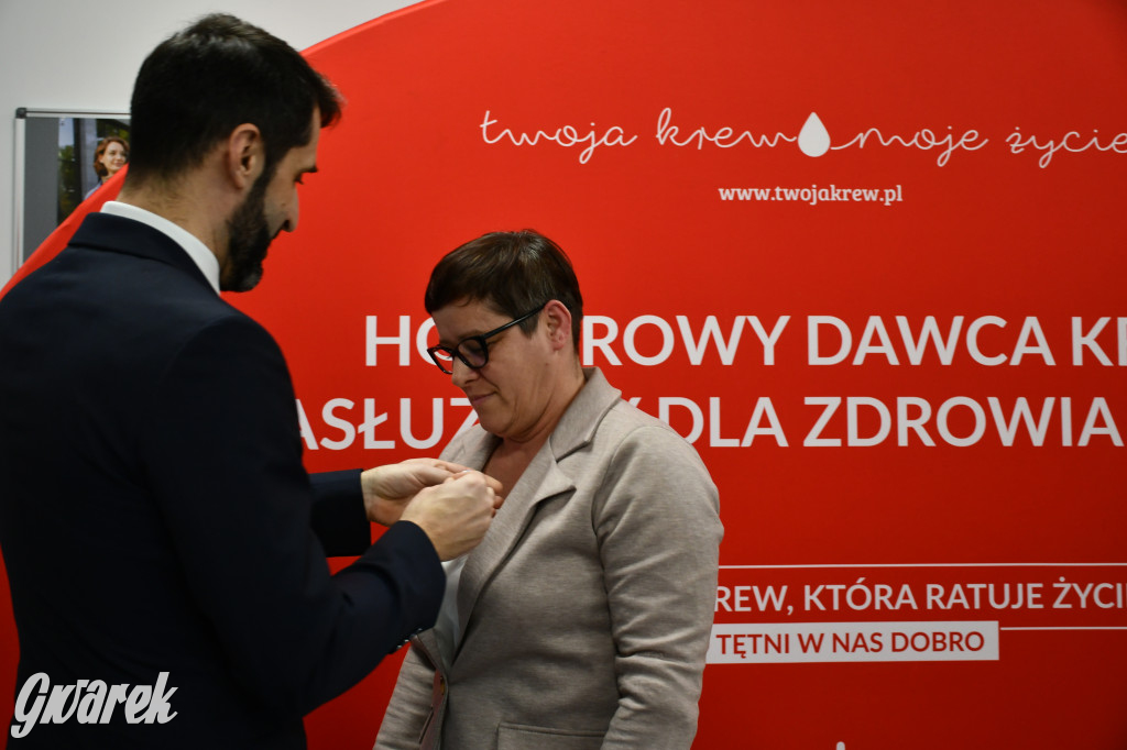 Nowe centrum i siódemka odznaczonych krwiodawców