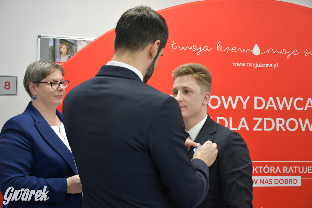 Nowe centrum i siódemka odznaczonych krwiodawców
