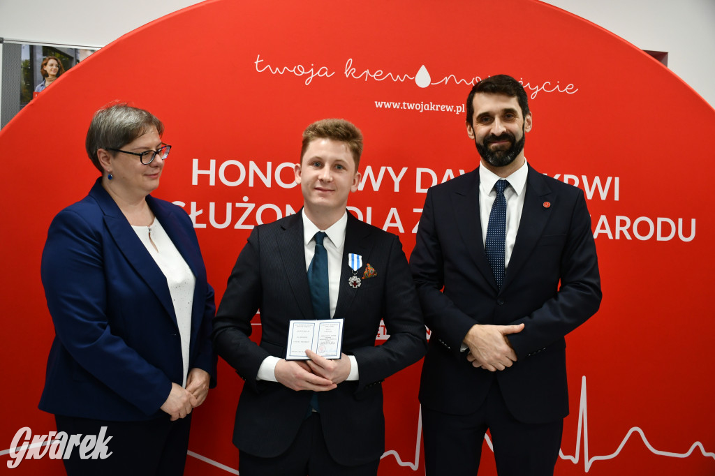 Nowe centrum i siódemka odznaczonych krwiodawców