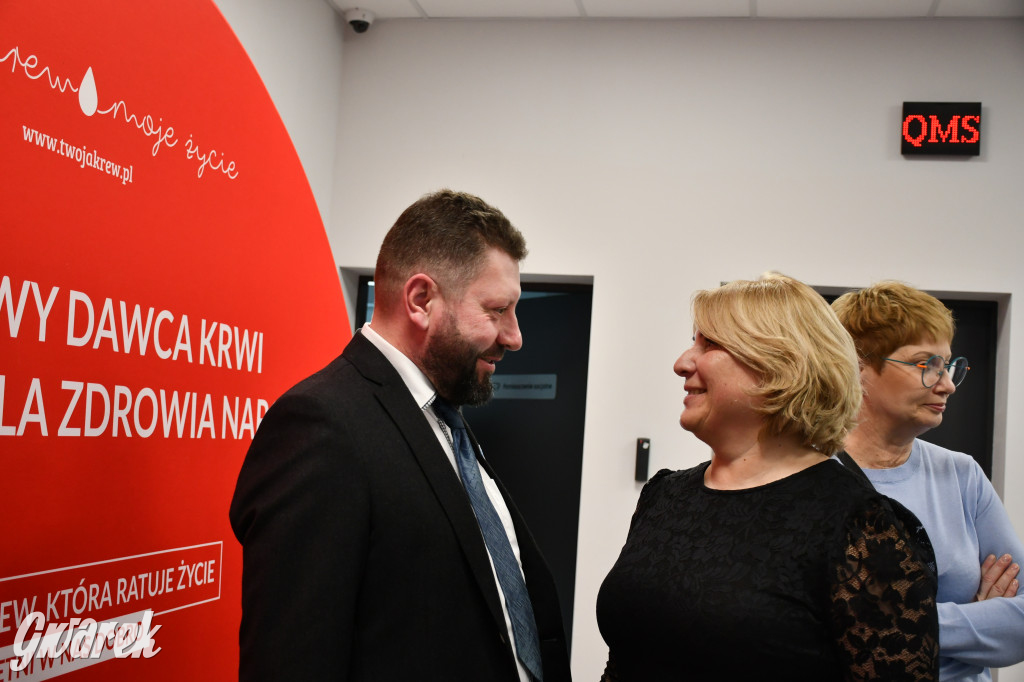 Nowe centrum i siódemka odznaczonych krwiodawców