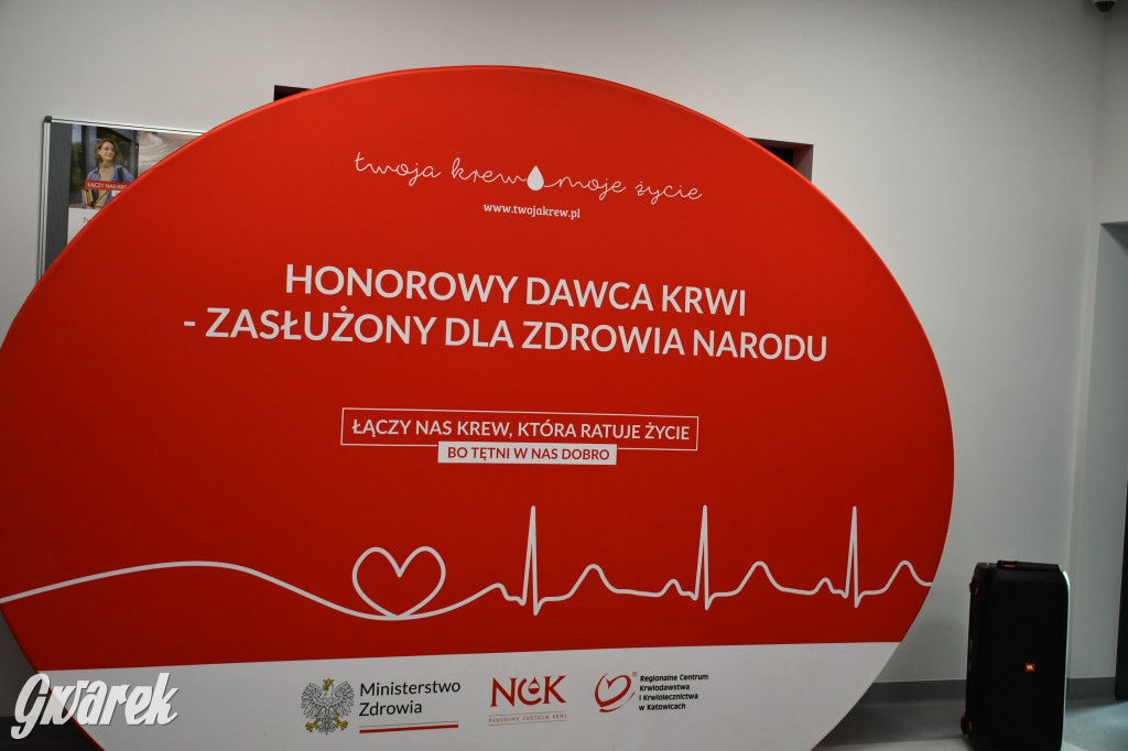 Nowe centrum i siódemka odznaczonych krwiodawców