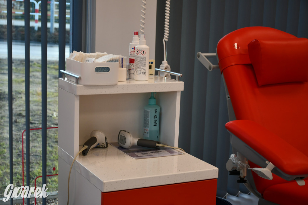 Nowe centrum i siódemka odznaczonych krwiodawców