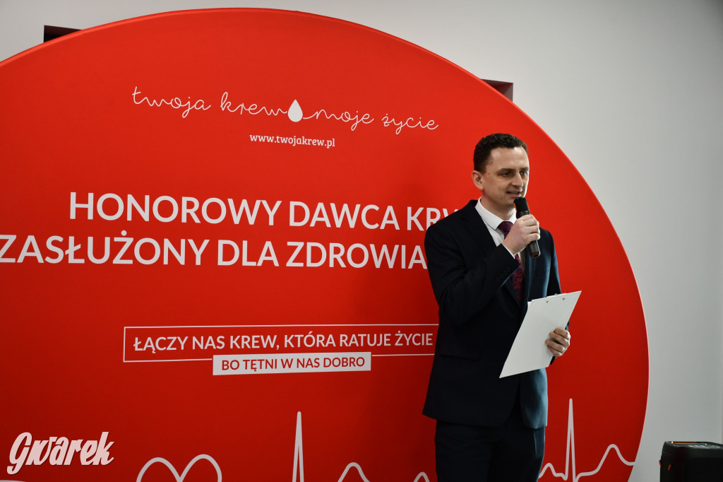 Nowe centrum i siódemka odznaczonych krwiodawców