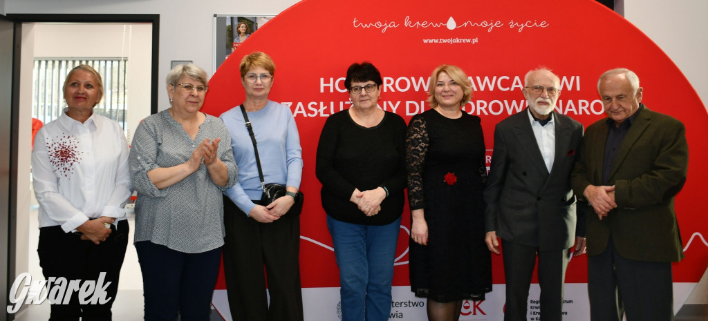 Nowe centrum i siódemka odznaczonych krwiodawców