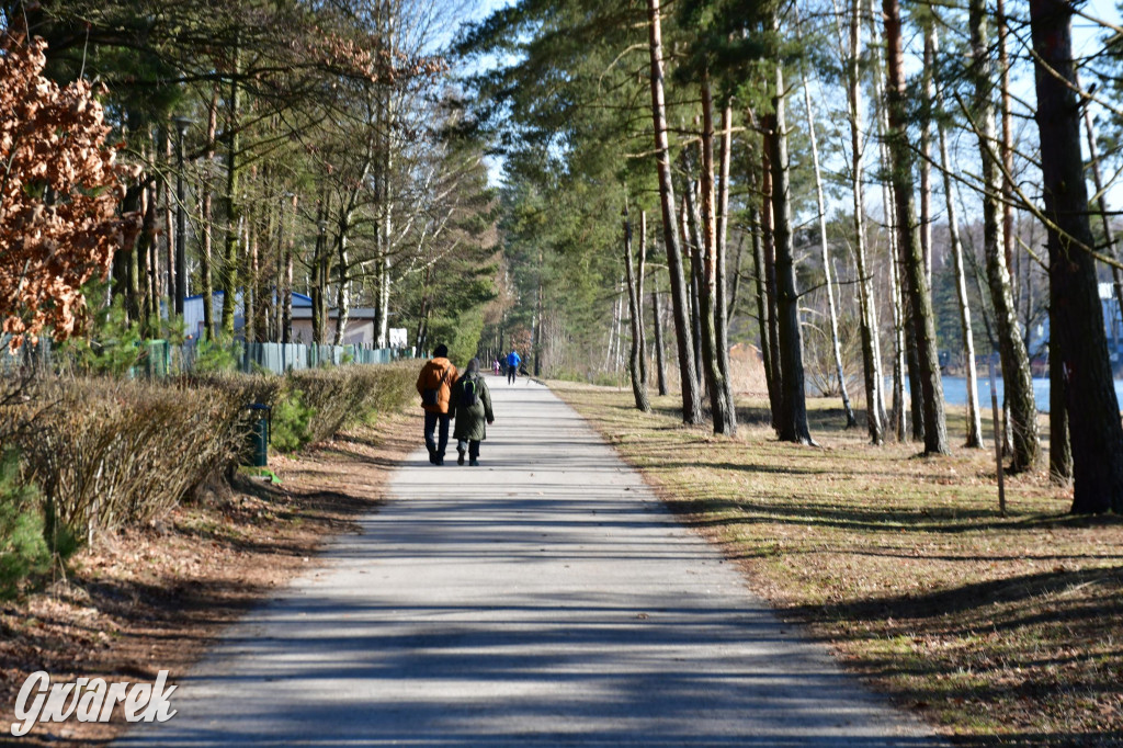 Dronem nad zalewem Nakło Chechło