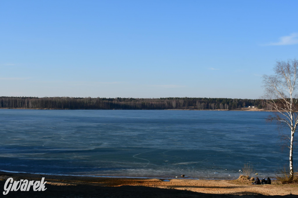 Dronem nad zalewem Nakło Chechło