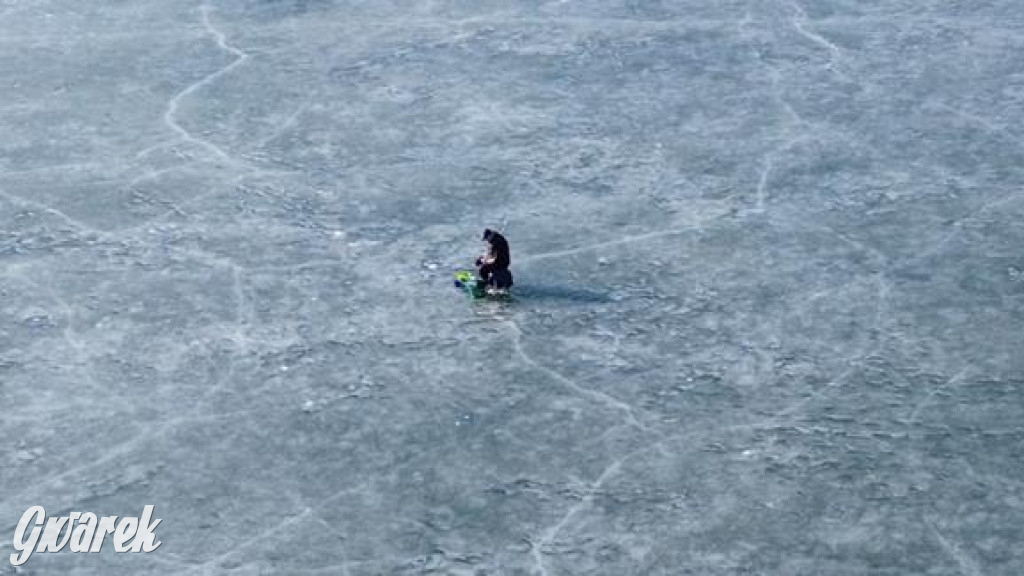 Dronem nad zalewem Nakło Chechło