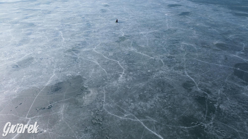 Dronem nad zalewem Nakło Chechło