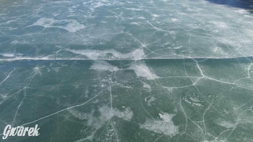 Dronem nad zalewem Nakło Chechło