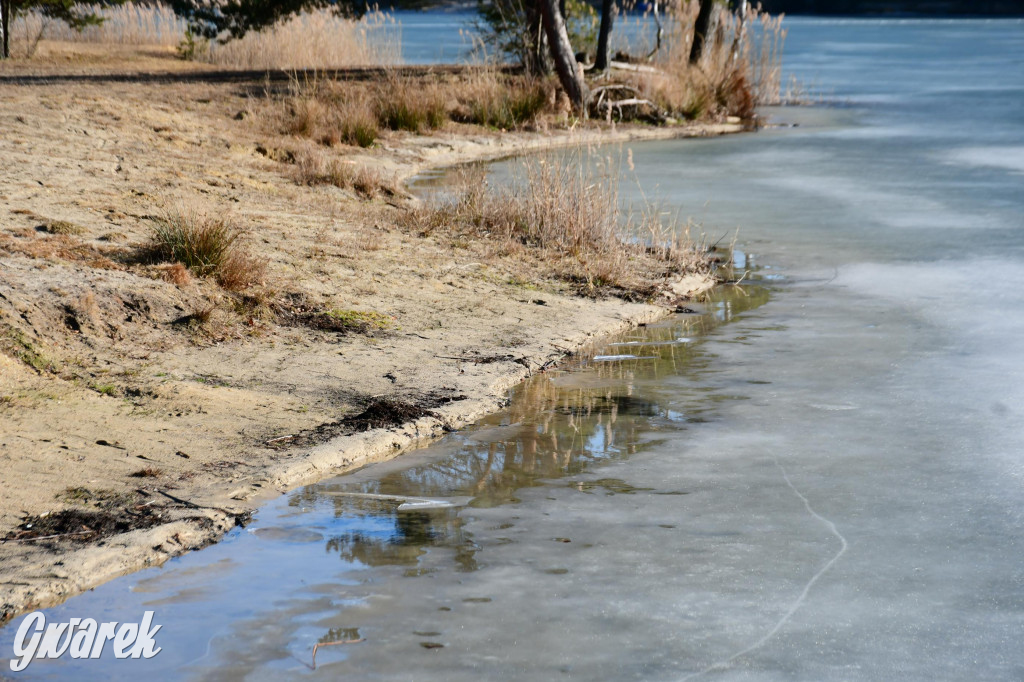 Dronem nad zalewem Nakło Chechło