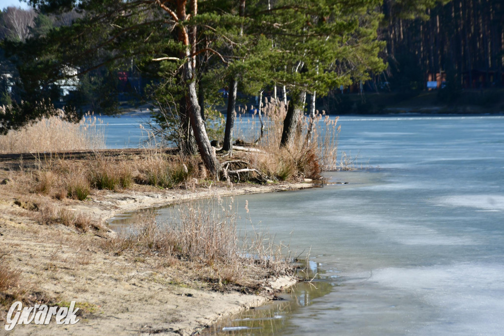 Dronem nad zalewem Nakło Chechło