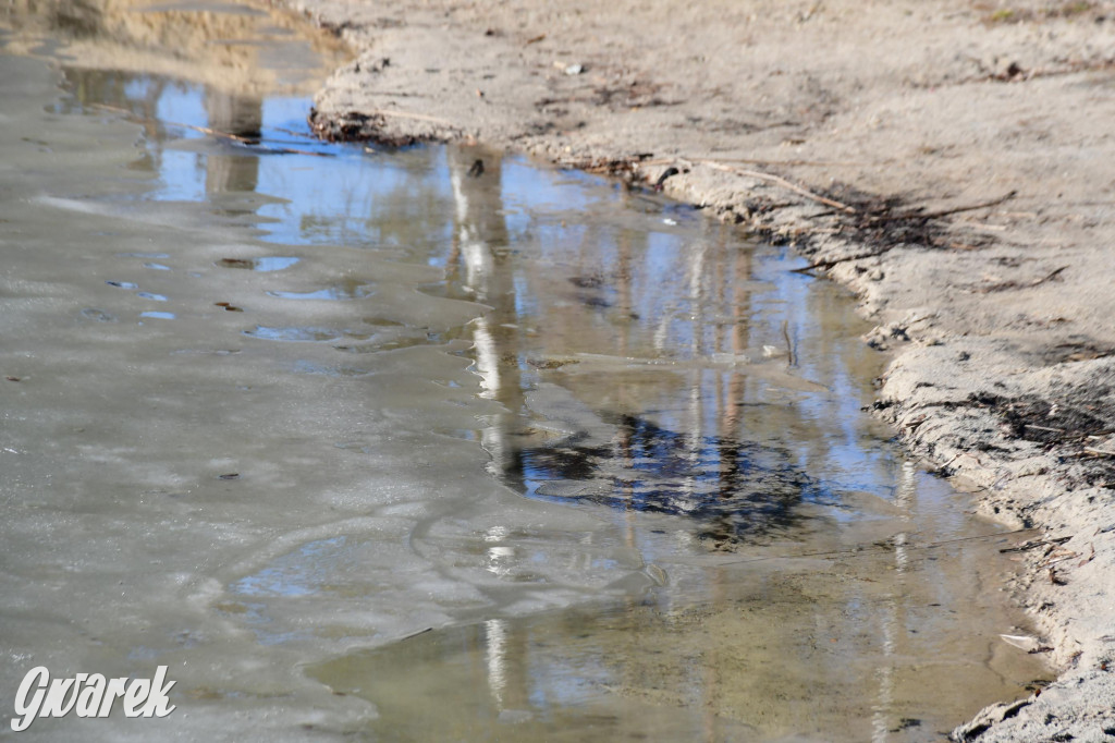 Dronem nad zalewem Nakło Chechło