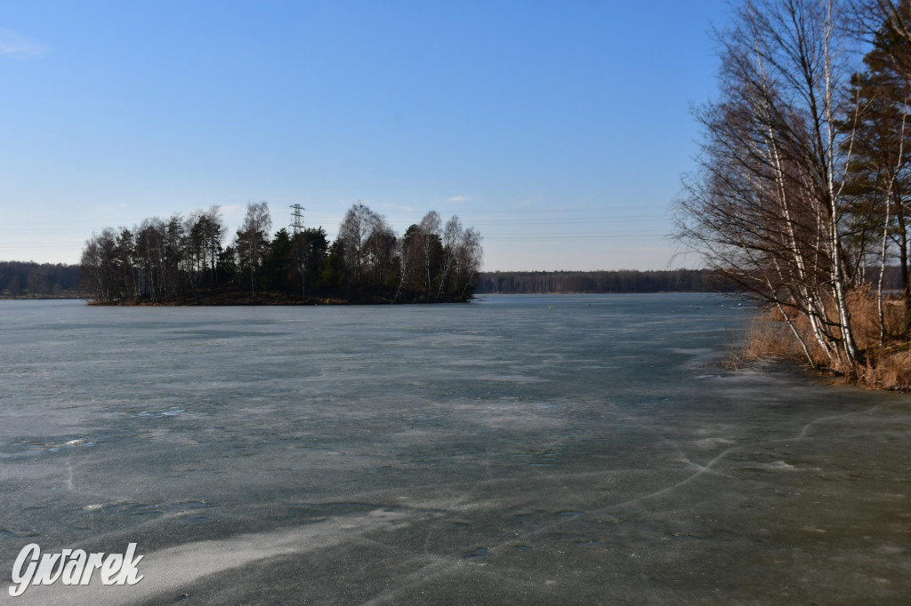Dronem nad zalewem Nakło Chechło