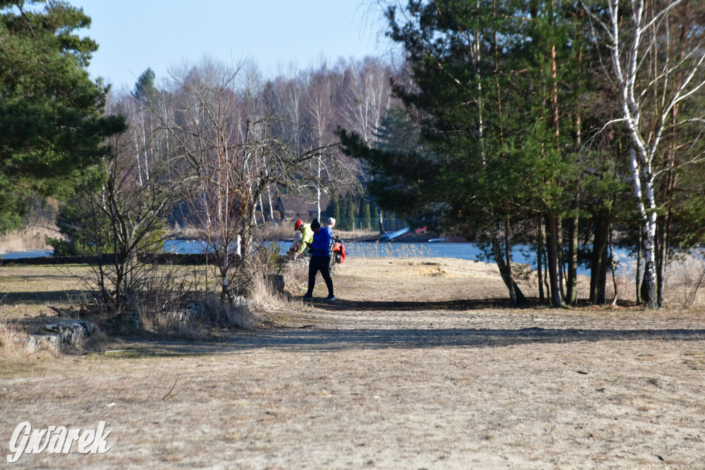 Dronem nad zalewem Nakło Chechło