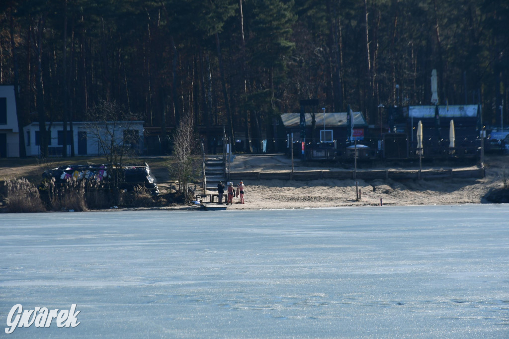 Dronem nad zalewem Nakło Chechło