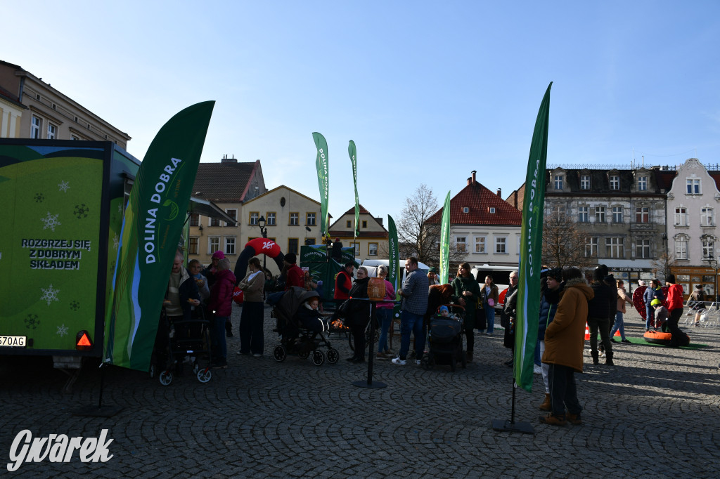 Tarnowskie Góry. Czekolada za uśmiech i zimowe sporty