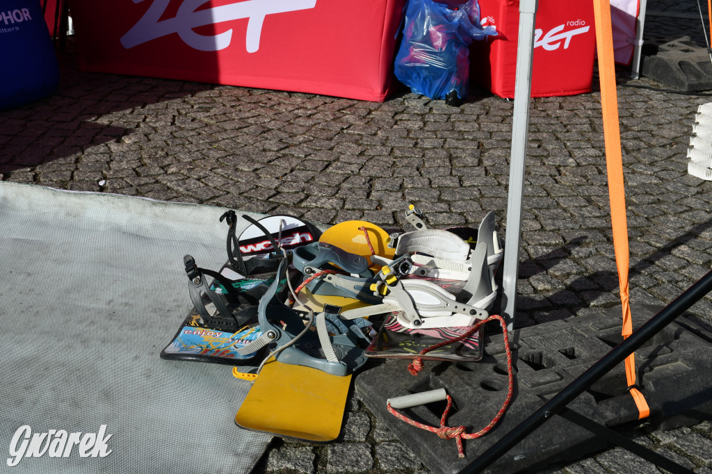 Tarnowskie Góry. Czekolada za uśmiech i zimowe sporty