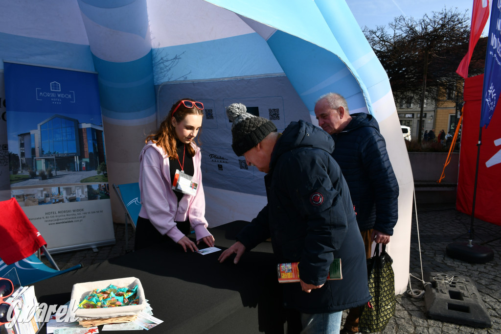 Tarnowskie Góry. Czekolada za uśmiech i zimowe sporty