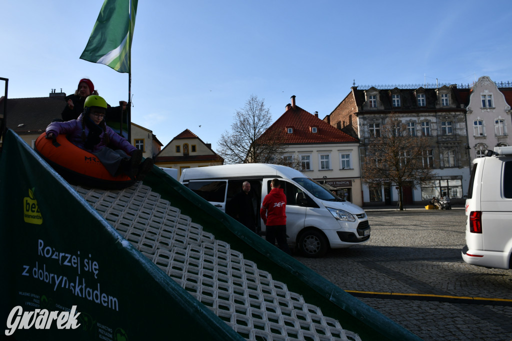 Tarnowskie Góry. Czekolada za uśmiech i zimowe sporty