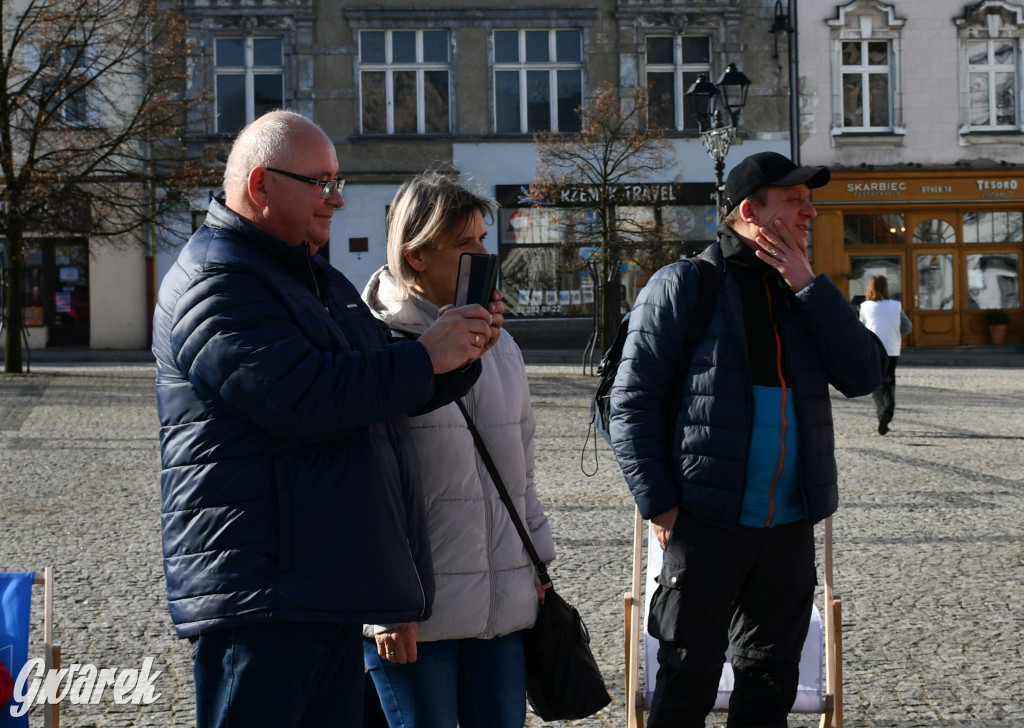 Tarnowskie Góry. Czekolada za uśmiech i zimowe sporty