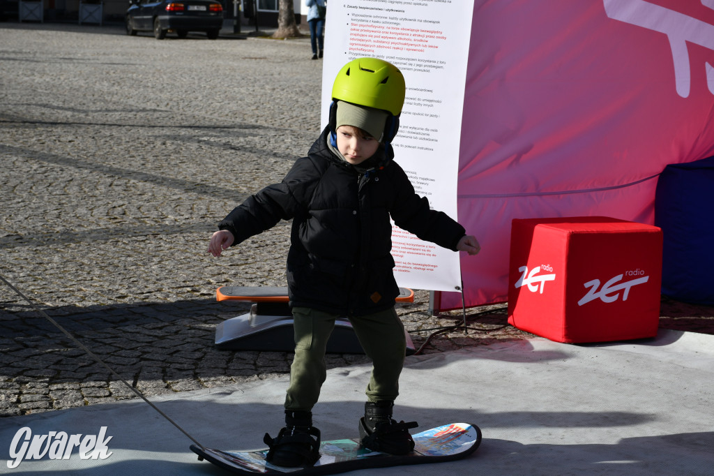 Tarnowskie Góry. Czekolada za uśmiech i zimowe sporty