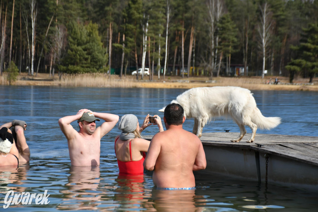 Marcowe morsowanie nad Chechłem