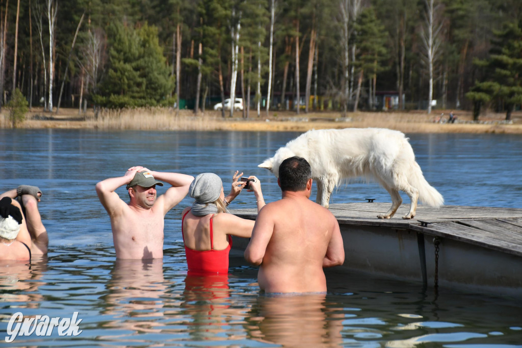Marcowe morsowanie nad Chechłem