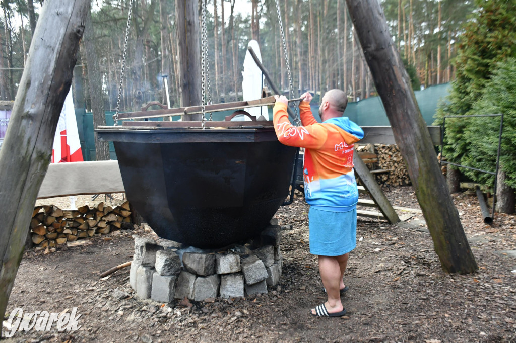 Marcowe morsowanie nad Chechłem