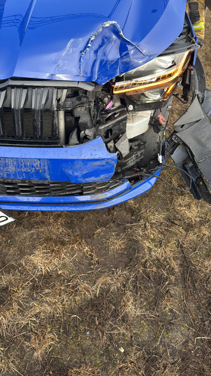 Dziś na autostradzie. Wystarczyła chwila nieuwagi