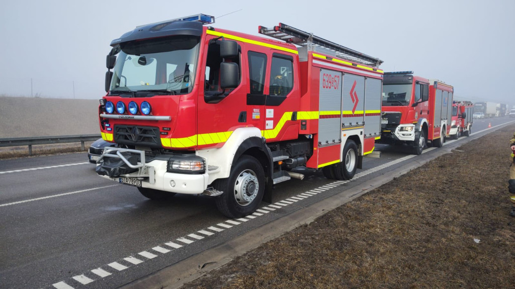 Dziś na autostradzie. Wystarczyła chwila nieuwagi
