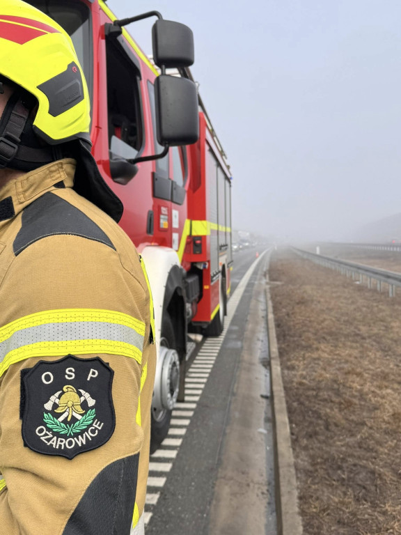 Dziś na autostradzie. Wystarczyła chwila nieuwagi