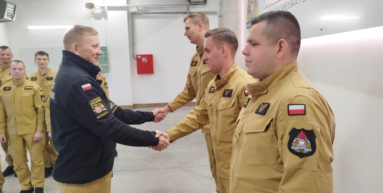 Piekary Śląskie. Nowi dowódcy i uroczysta zmiana służby