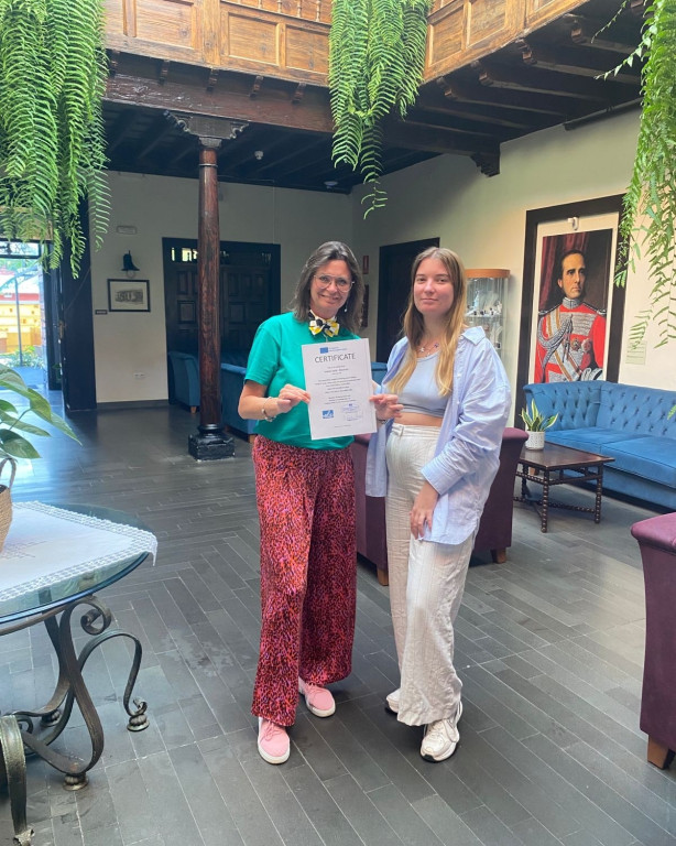 Tarnogórskie studentki seniorki szkoliły się na Teneryfie