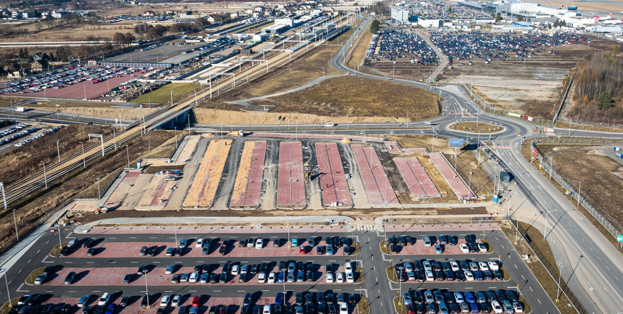 Katowice Airport. Budowa na ukończeniu