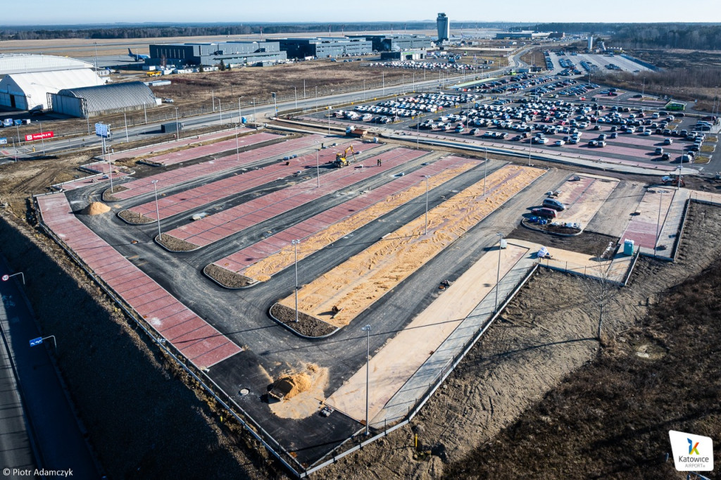 Katowice Airport. Budowa na ukończeniu