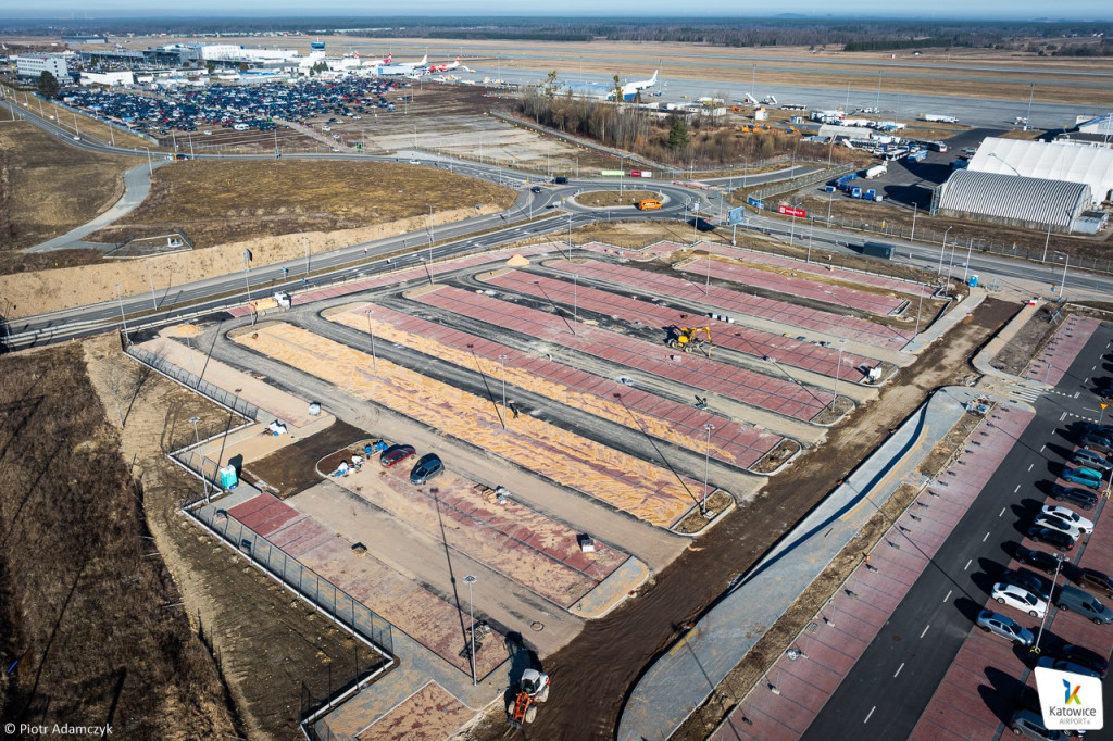 Katowice Airport. Budowa na ukończeniu