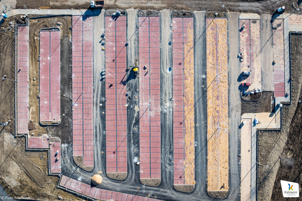 Katowice Airport. Budowa na ukończeniu