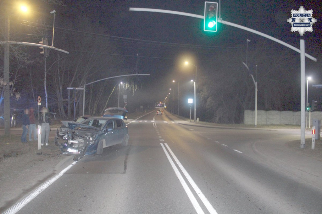 Zderzenie na obwodnicy, poważne uszkodzenia