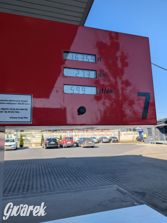 Sprawdziliśmy ceny na stacjach w Tarnowskich Górach