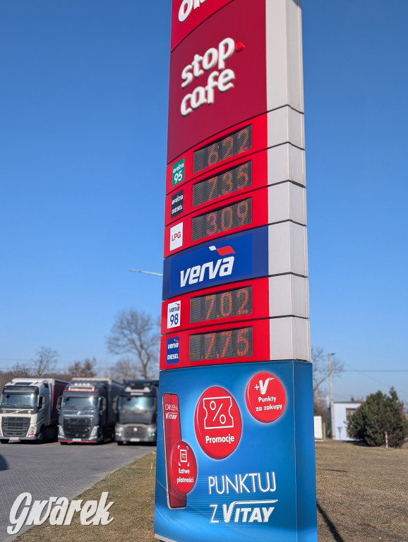 Sprawdziliśmy ceny na stacjach w Tarnowskich Górach